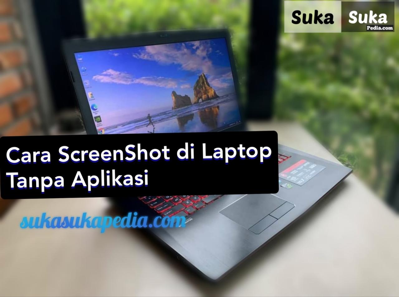 Layar komputer tanpa bagaimana windows