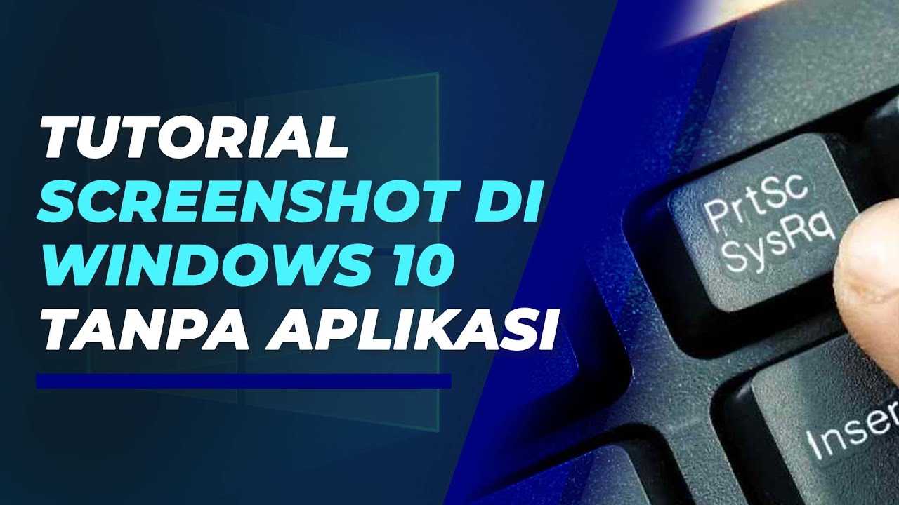 Cara screenshot laptop windows 10 tanpa scroll